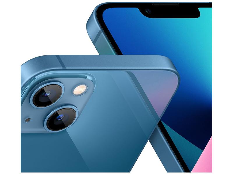 Apple iPhone 13 Mini 128GB Azul Tela 5,4” - 12MP iOS - iPhone 13